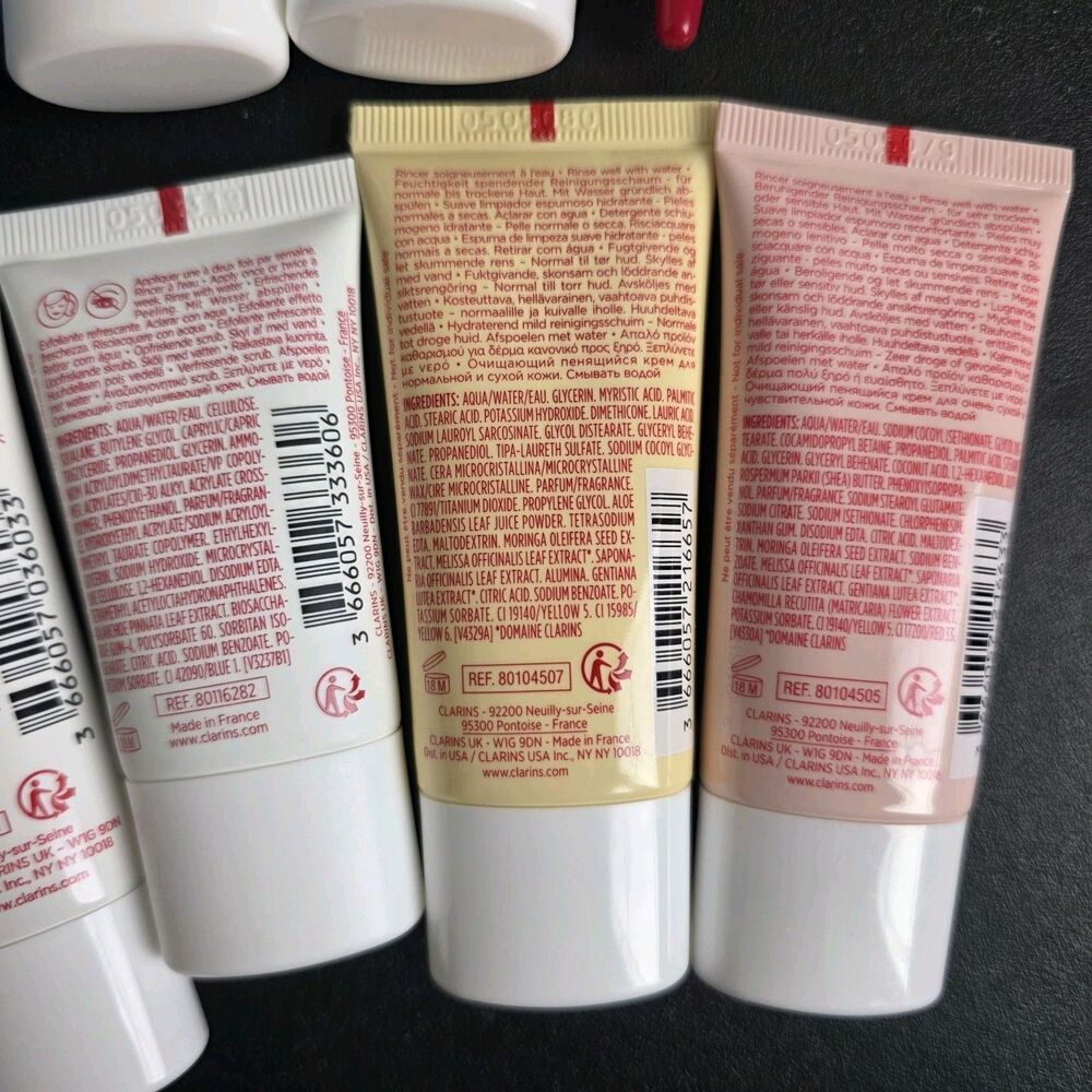 New Clarins Deluxe 16-Piece Skincare & Body Travel Bundle - Picture 12 of 12